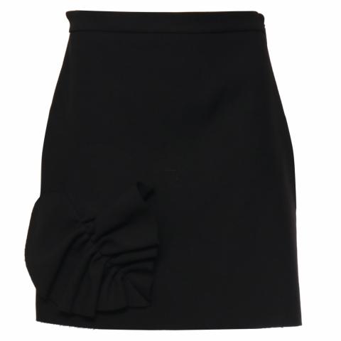 【送料&関税込】MSGM Logoed Skirt MSGM logo-waistband Midi Skirt | Blue | FARFETCH BH